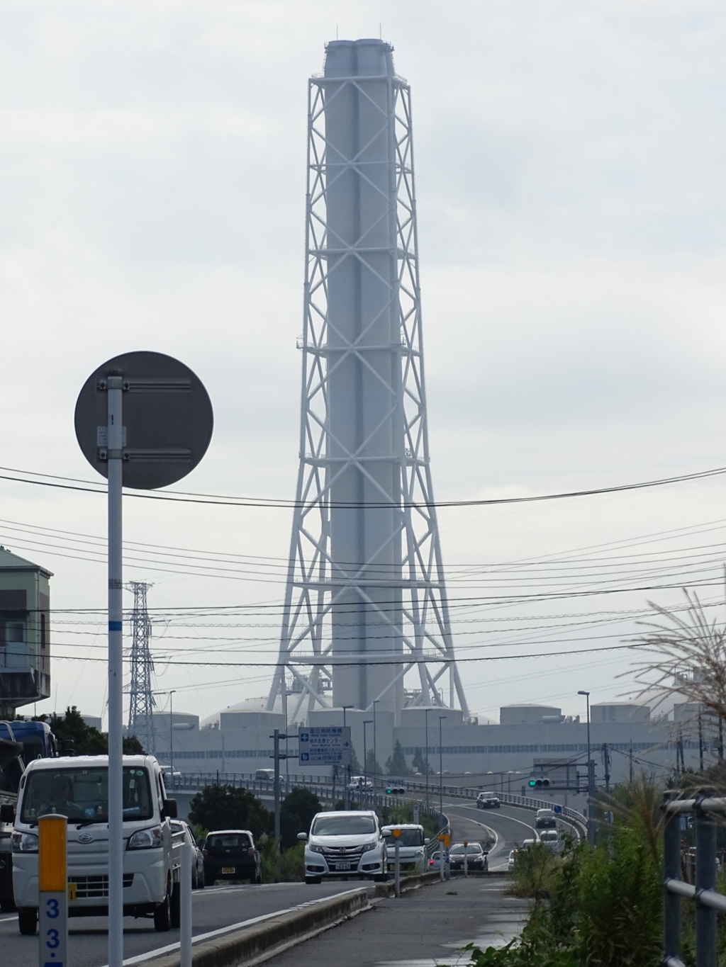 山口柳井市～巨大煙突