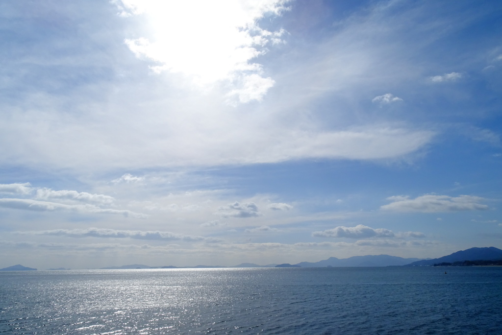 空と海とツートン