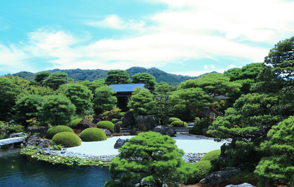 足立美術館風景