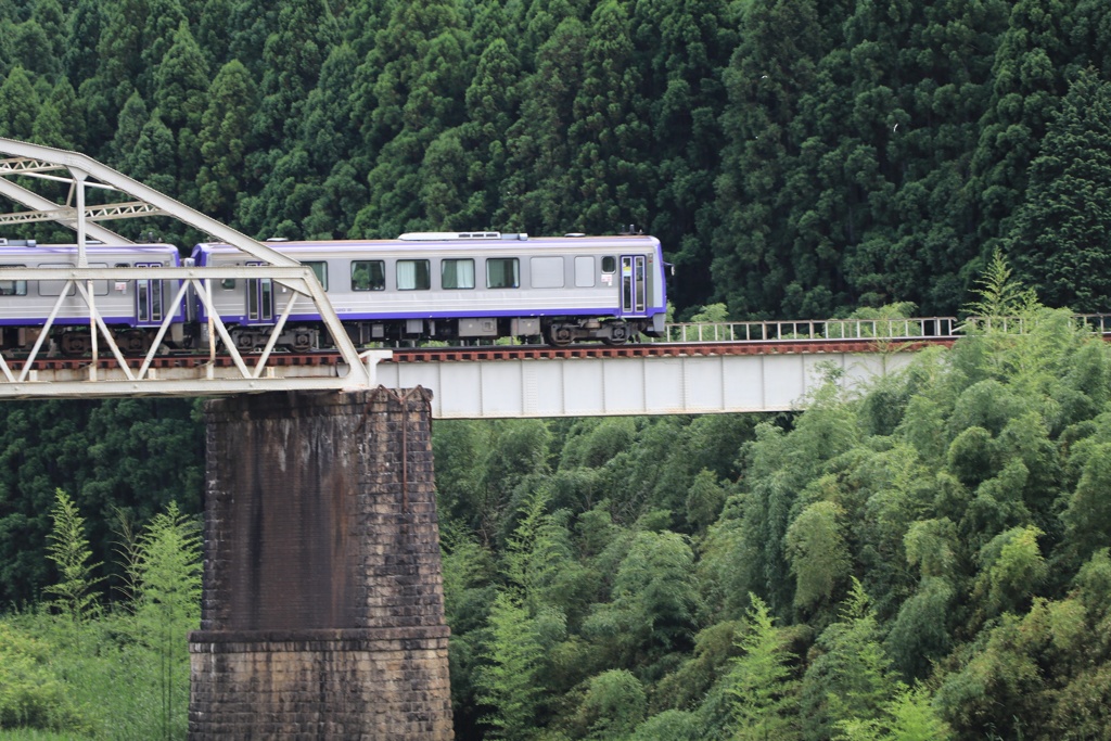 JR関西本線　木津川鉄橋(３)