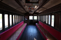 日本最古級電車の車窓