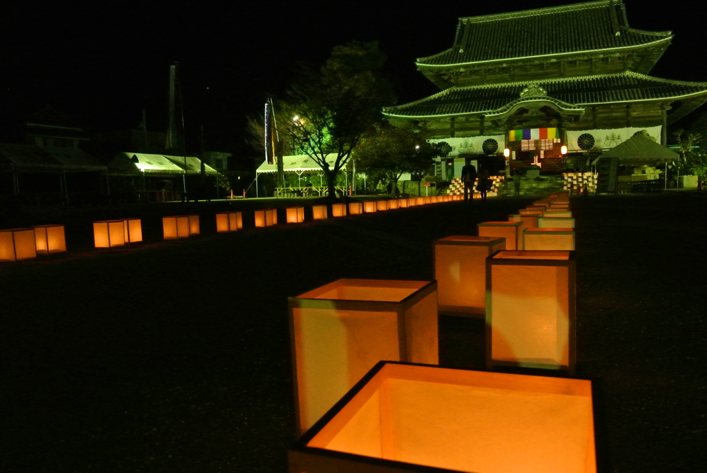 周防国分寺まつり・灯籠