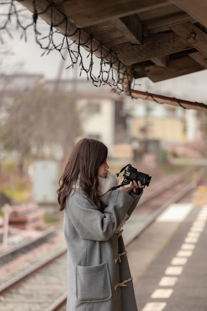 北条鉄道　撮り鉄見習い