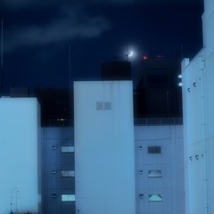 ビルの谷間