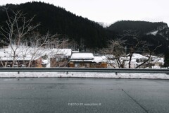 雪山の村