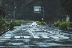 雨の日は安全運転
