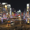 姫路城30周年記念 姫路駅前ライトアップ