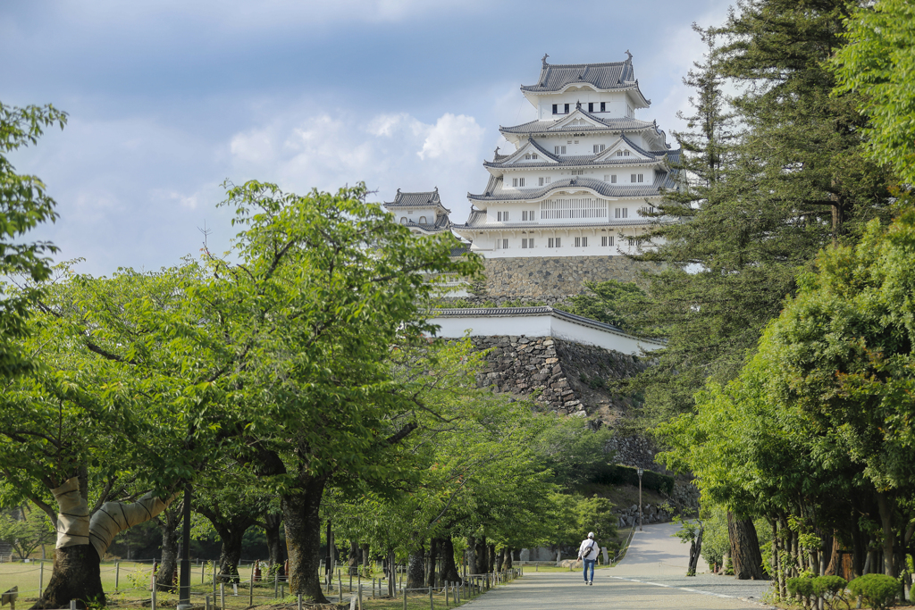 姫路城 夏の始まり