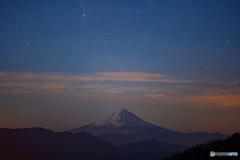 黎明の富士