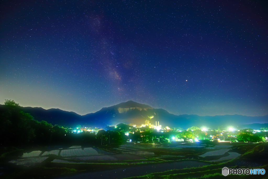 田植え前の夜