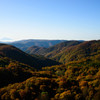 岩木山を望む