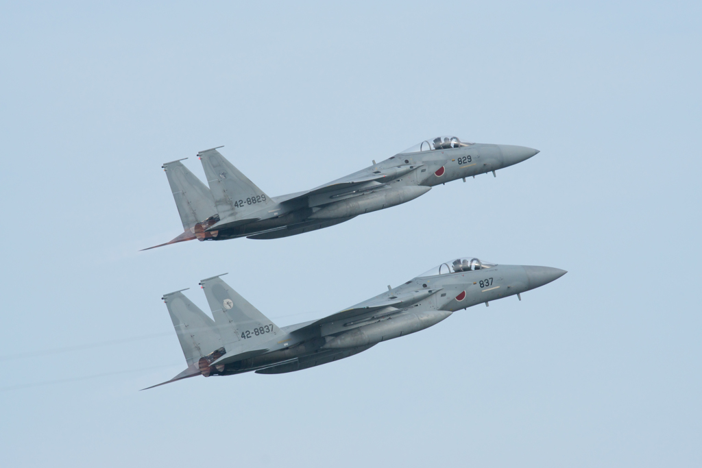 ２０１６小松基地航空祭予行　オープニング離陸　３０３ＳＱ