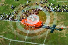 ヘリコプター＆防災･防犯フェスティバル２０１７　富山県防災ヘリ