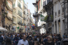 イタリア／ナポリ街角