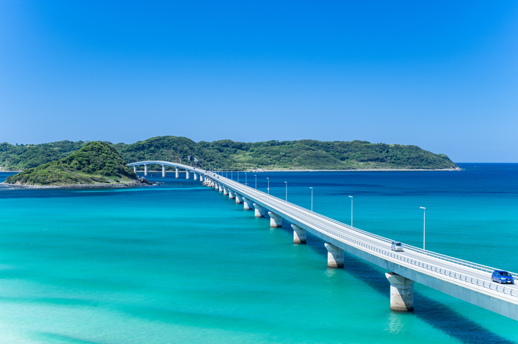 晴天 角島大橋　