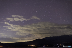 富士山と星空1