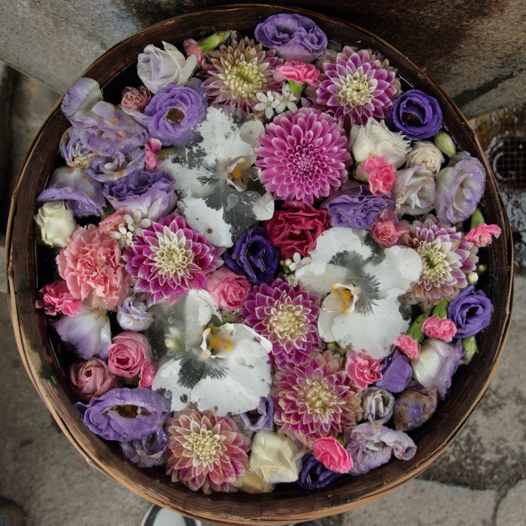 花手水