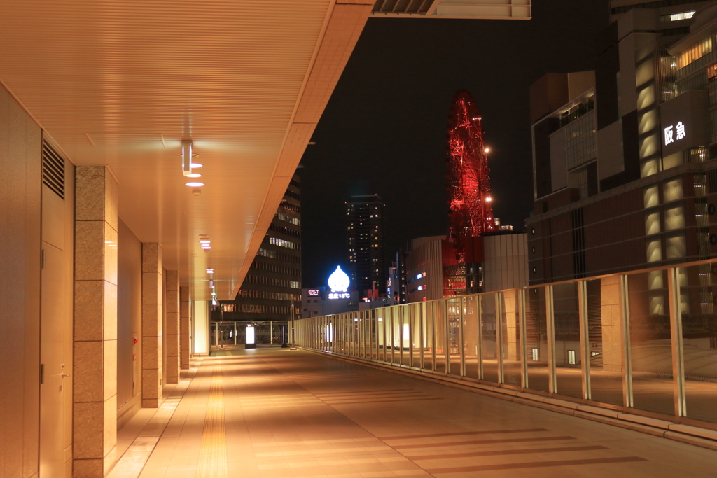 大阪駅からの風景