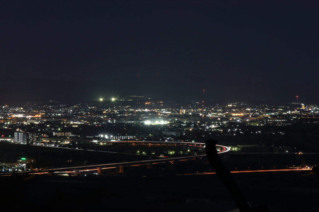 夜の曲線