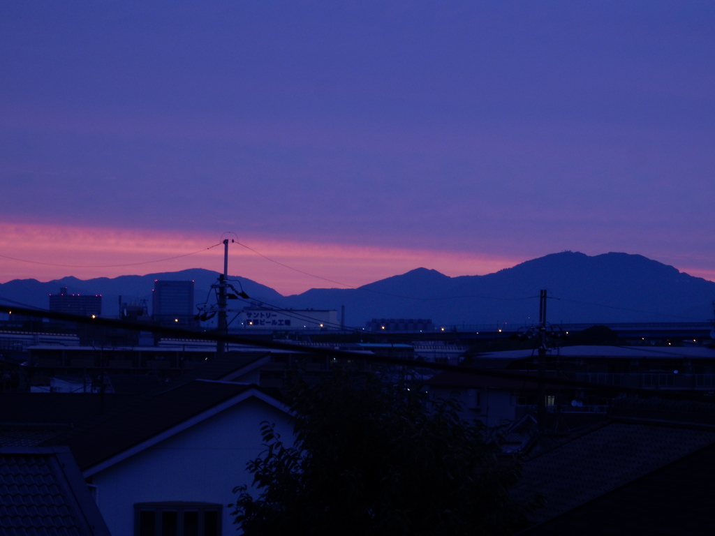 夜明け