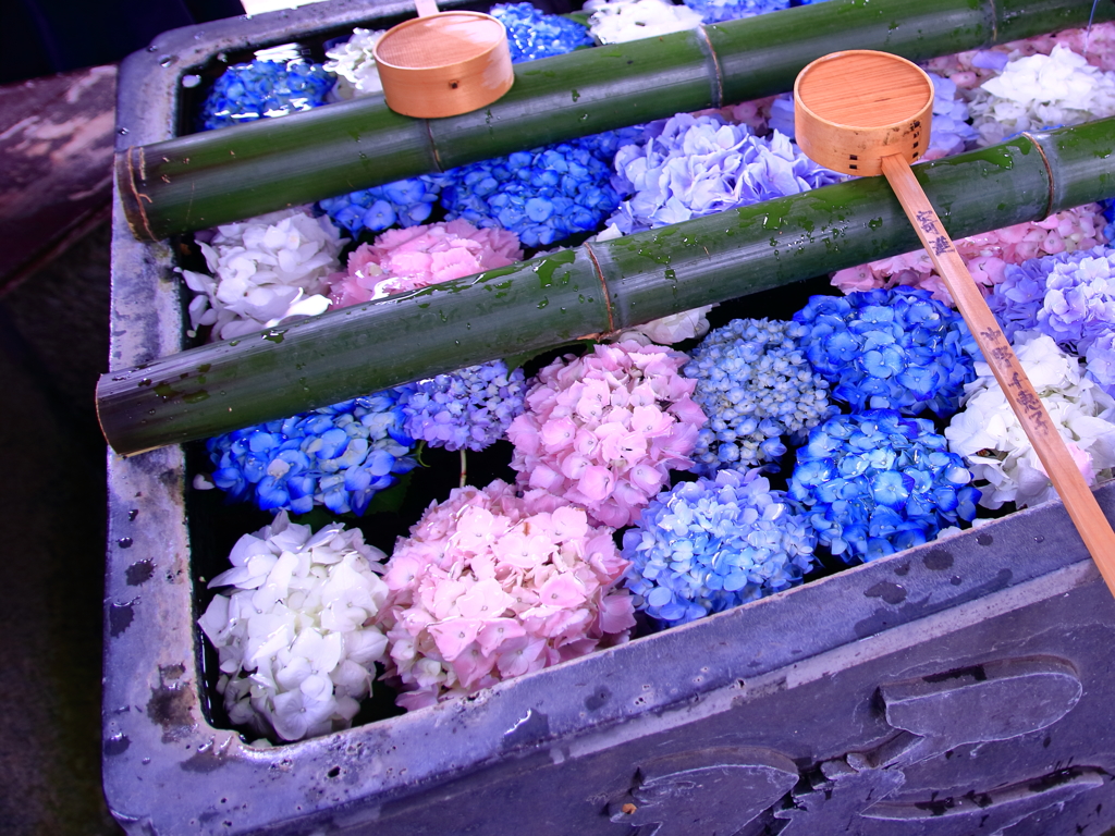 花手水