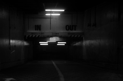 IN OUT