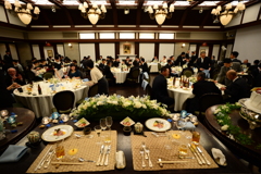 新郎新婦入場前