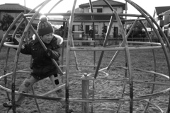 夕暮れの遊び２