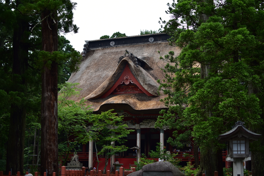 大きな神社