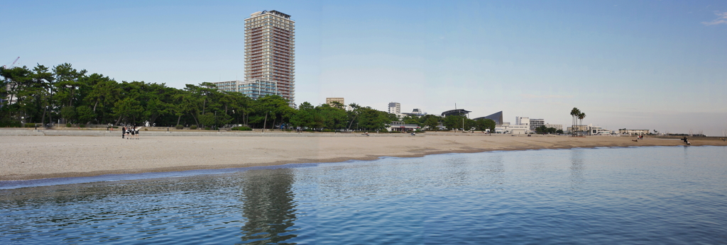 秋の須磨海浜公園