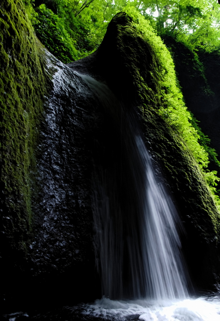 シワガラの滝