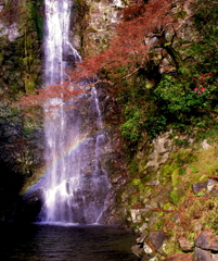 虹の箕面大滝