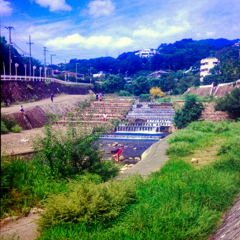 初秋の住吉川