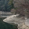 冬の布引五本松堰堤