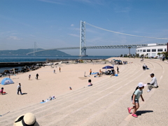 ５月の明石海岸