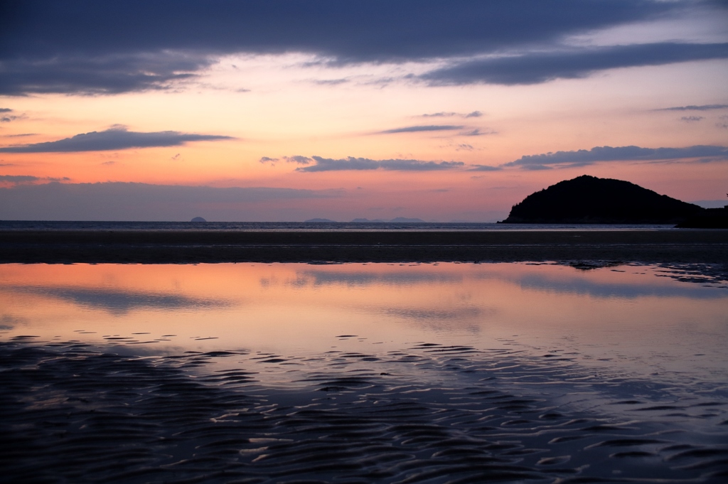 父母ヶ浜の夕べ