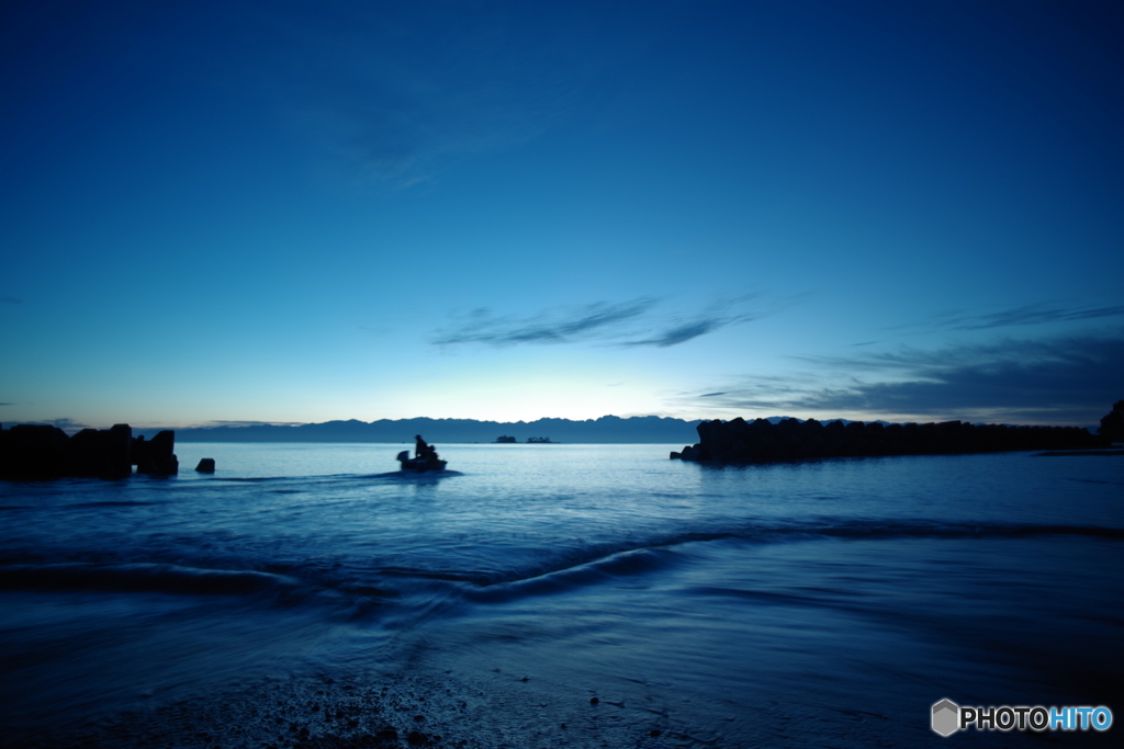 sea of toyama and Northern Alps