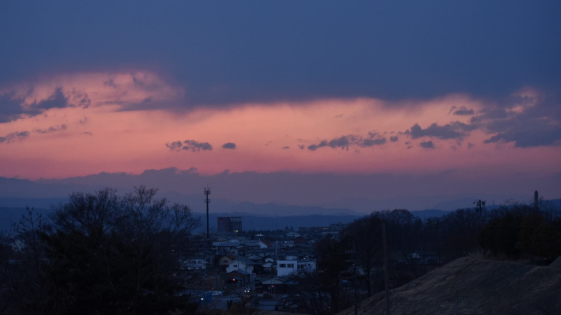 ３月の夕焼け_172