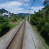 後部車窓・直線部