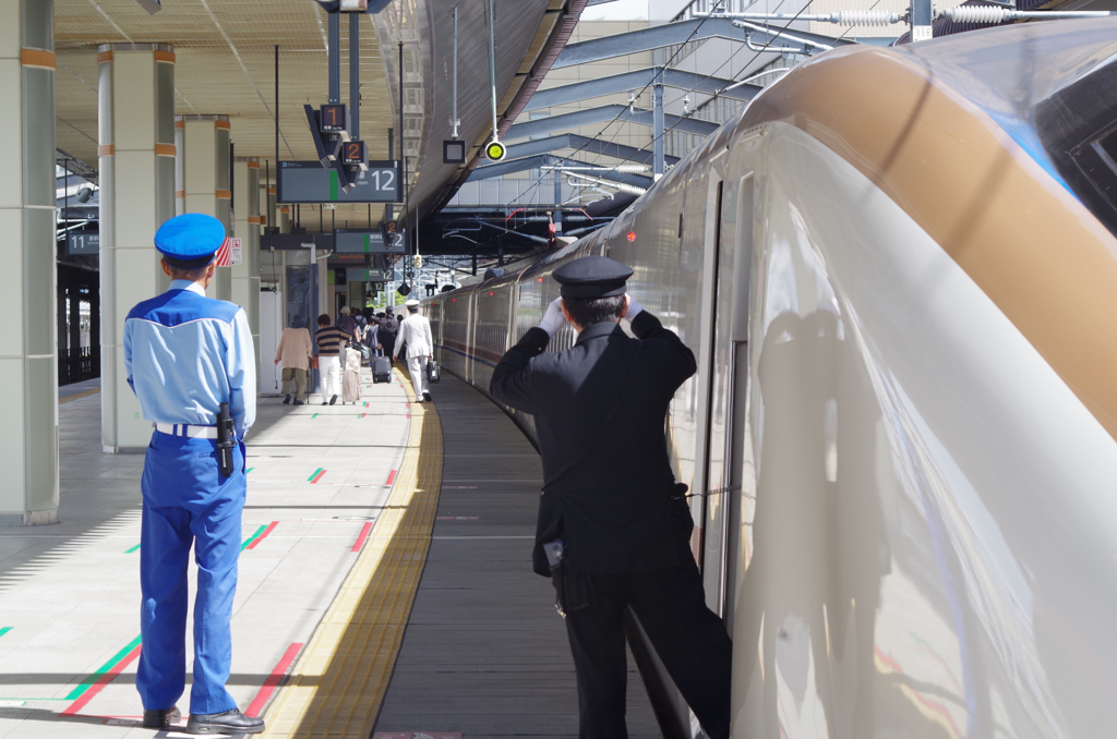 乗ったかな‼乗り遅れ無し