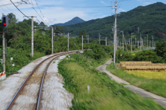 後部車窓・秋空(2)