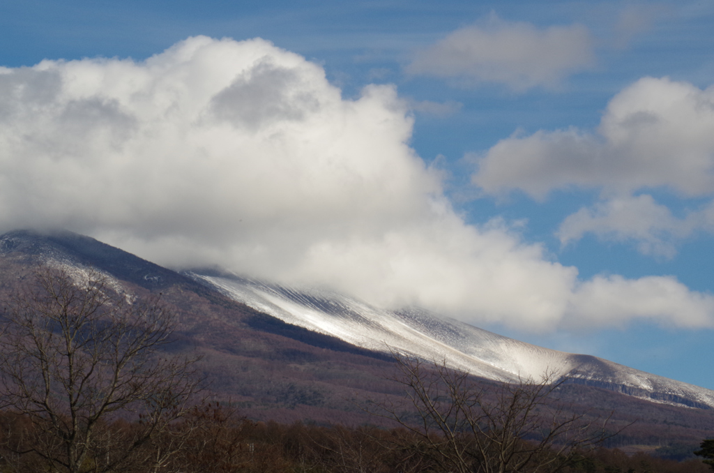 真冬を纏う山頂(2)