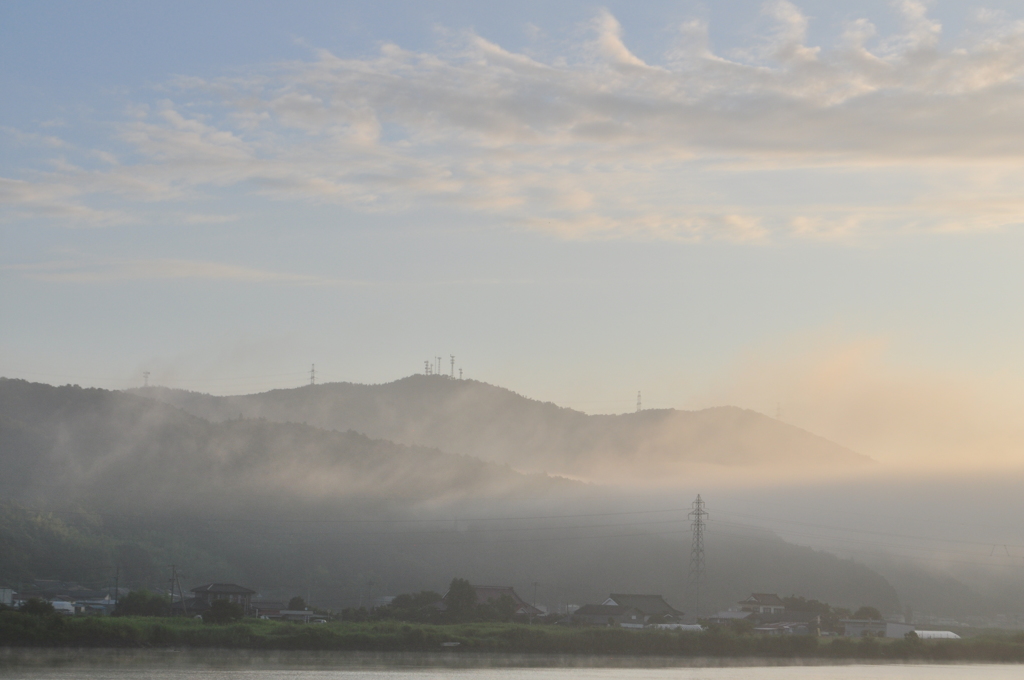 夏の朝