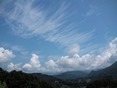 梅雨晴れ