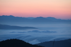 城岱牧場 雲海 6月30日