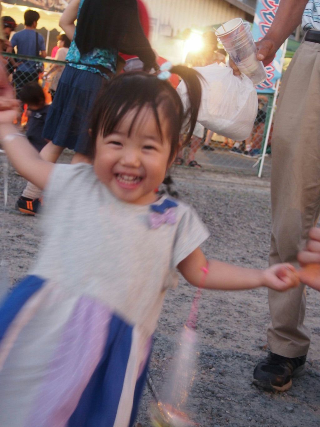 2歳の夏祭り^ ^