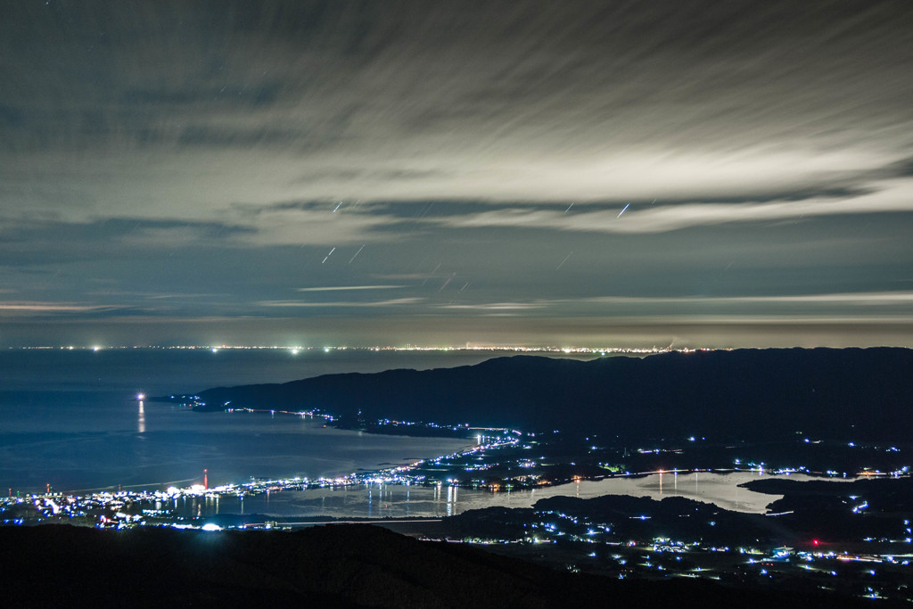 精一杯の夜景