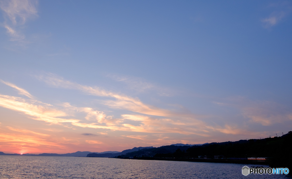 夕暮れ