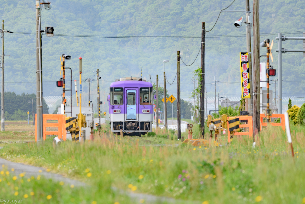 朝の北条鉄道