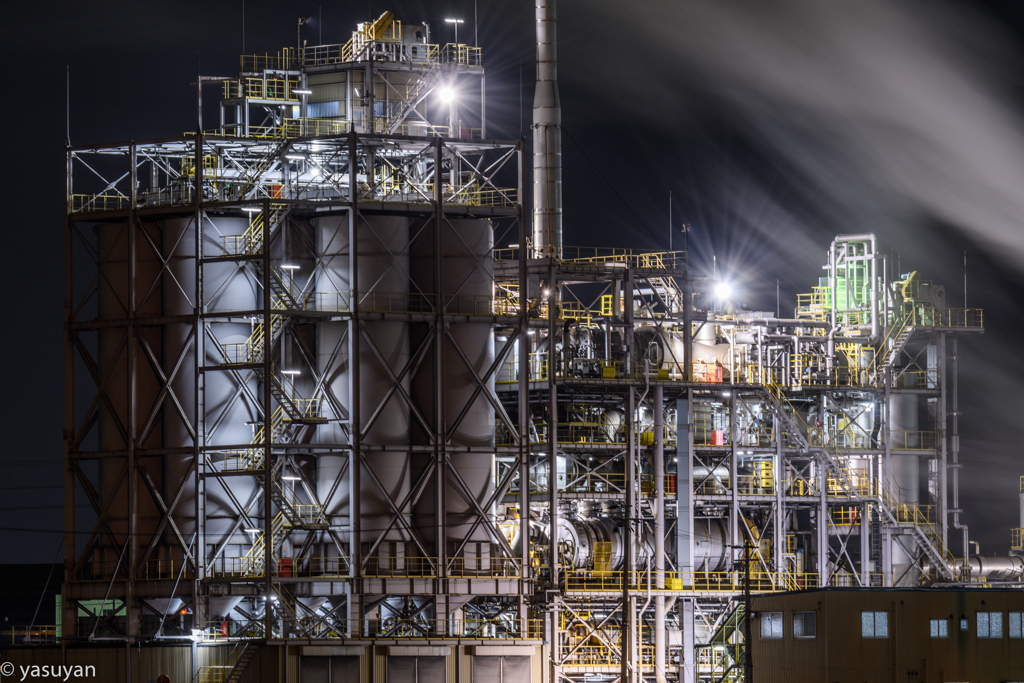 Factory Night View In HIMEJI No.5